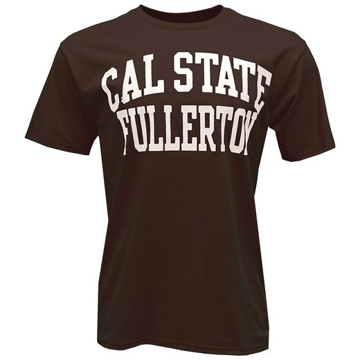 Champion Cal State Fullerton Tee - Brown